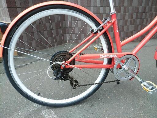 取引決定しました。札幌市内配達無料！防犯登録料込み。中古26インチ超