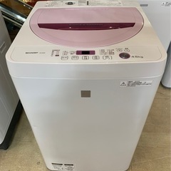 洗濯機　SHARP ES-G4E3 4.5k 2016年製