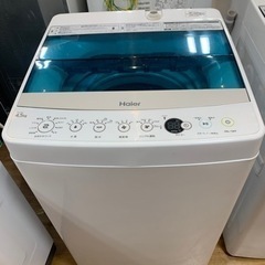 洗濯機　HAIER JW-45A 4.5k 2017年製