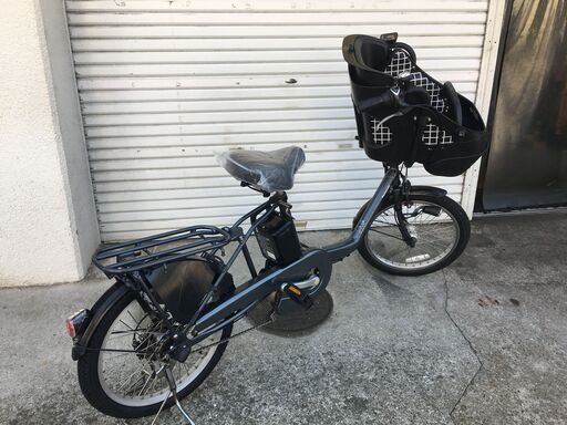 地域限定送料無料 パナソニック ギュットミニ 三人乗り 16AH 20インチ 