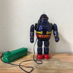 ビリケン　ブリキ　電動リモコン　鉄人28号　焦茶　動作品 ビリケン 電動リモコン 鉄人28号 焦茶 動作品 ビリケン商会 鉄人