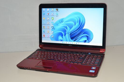 最新Windows11+office 爆速SSD256GB 富士通 LIFEBOOK AH56/E i5-2520M/メモリ4GB/15.6インチ/ブルーレイ/USB3.0/Webカメラ/便利なソフト