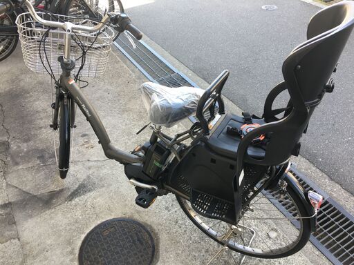 電動自転車 №8873 ヤマハ パスラフィーニ 子供乗せ 3人乗適合 神戸 