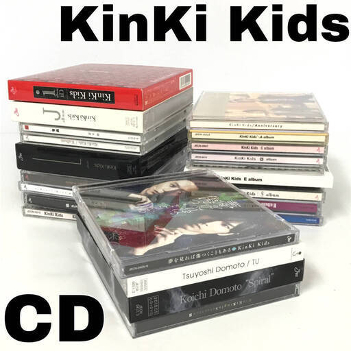 KI9/67　【Kinki Kids】堂本剛 堂本光一 アルバム シングル CD DVD まとめて 22点 セット キンキキッズ album A/C/D/E/F/G/H/I/J/K/L/M 他