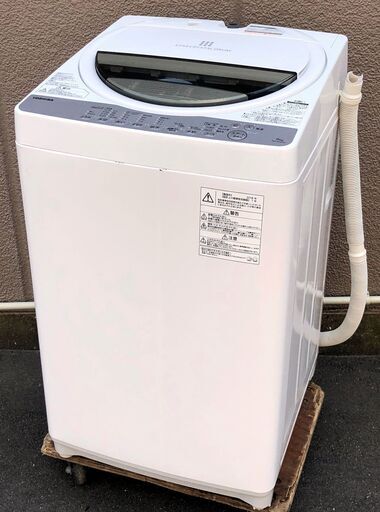 ㉗【税込み】東芝 6kg 全自動洗濯機 AW-6G6 18年製【PayPay使えます】