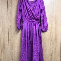 【美品】　紫　ワンピース