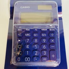 新品　カシオ　CASIO 計算機　パープル