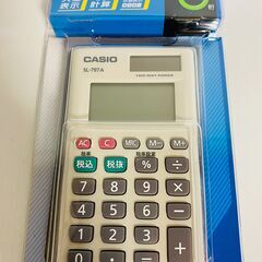 新品　カシオ　CASIO パーソナル電卓 税計算 カードタイプ ...