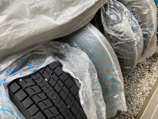 【中古】冬タイヤ 225/65/R17 ダンロップ WINTER MAXX SJ8 2020年 山8 分 4本セット