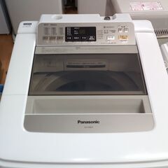 G5547 洗濯機 分解清掃済み Panasonic NA-FA80H1 8kg 2014年製 3ヶ月保証