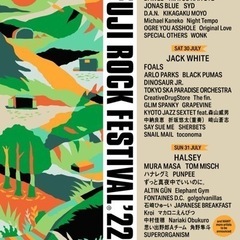 【ネット決済・配送可】フジロック fujirock 22 3日通...