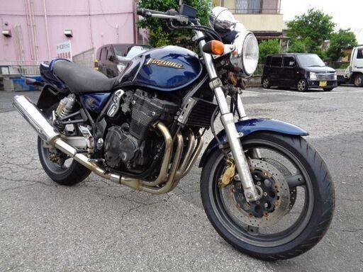 NO.4305　イナズマ４００　油冷４サイクル４気筒４００ｃｃ　ネイビー　 ☆彡