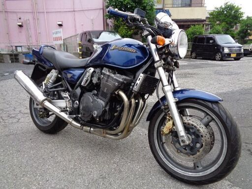 NO.4306　イナズマ４００　油冷４サイクル４気筒４００ｃｃ　ネイビー　 ☆彡