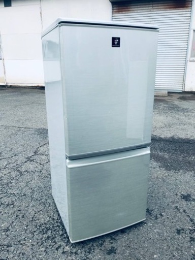 ET843番⭐️SHARPノンフロン冷凍冷蔵庫⭐️