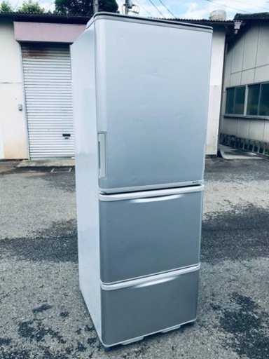 ET846番⭐️350L⭐️ SHARPノンフロン冷凍冷蔵庫⭐️