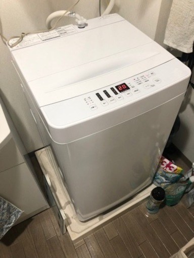 ハイエンス洗濯機　5.5kg 定価22800円　2021年製昨年購入6/19まで