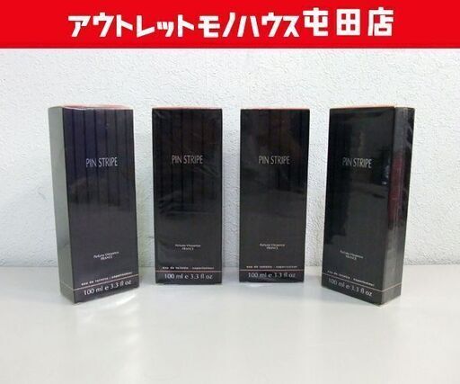 未開封品 フランス製 オーデトワレ ハーバライフ ヴィッテセンス #6 PIN STRIPE ピンストライプ 100ml 4個セット 香水 ☆ 札幌市 北区 屯田