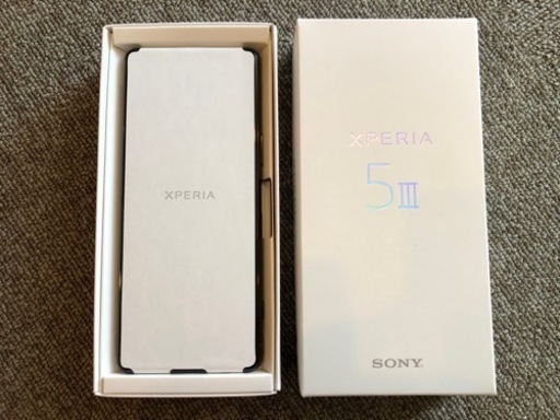 Xperia5 III 新品未使用品　SIMフリー