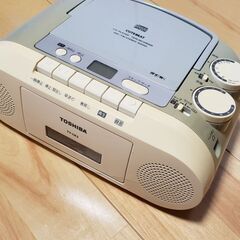 TOSHIBA　CDラジカセレコーダー