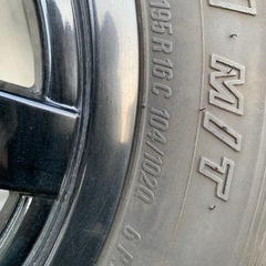 TOYO マットタイヤ195R16C