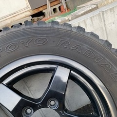 TOYO マットタイヤ195R16C