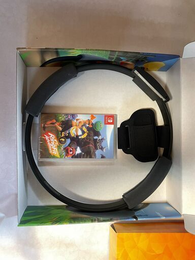 Switch本体＋フィットネスアドベンチャー＋ソフト5本＋ハンドル＋ペン