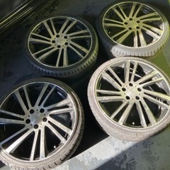 値下げ MANARAY SPORT 19インチ タイヤホイール4本セット