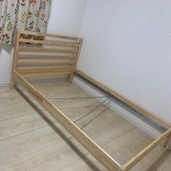 IKEA セミダブルベッド＋マットレス