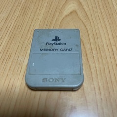 PlayStationメモリーカード　1