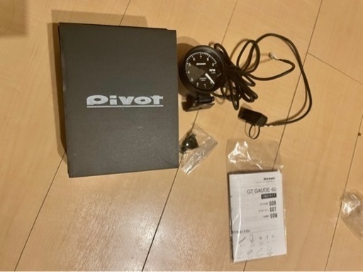 【美品】Pivot GT GAUGE-60 OBDタイプ　タコメーター