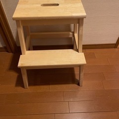 【無料】IKEA・イケア キッチン・踏み台 BEKVAM ステッ...