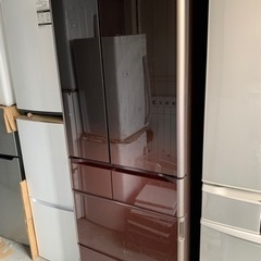 配送可能 日立 6ドアノンフロン冷蔵庫 真空チルド