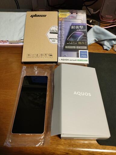 AQUOS sense6 SH-RM19 ライトカッパー 64GB SIMフリー