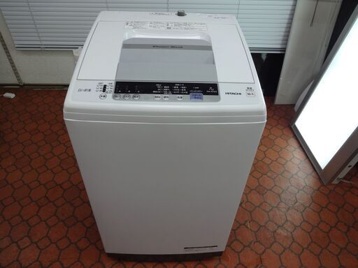 ID 016934　洗濯機　日立　7K　２０１８年製　NW-R704