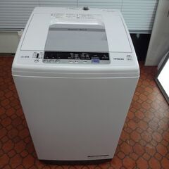 ID 016934 洗濯機 日立 7K 2018年製 NW-R704