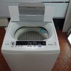 ID 016934　洗濯機　日立　7K　２０１８年製　NW-R704