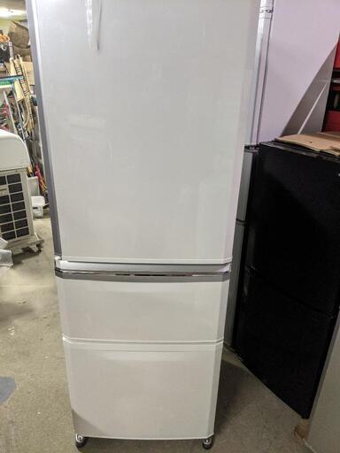 三菱　3ドア冷蔵庫　MR-C34D 　2019年製