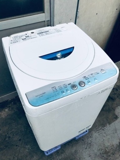 ️①♦️EJ827番 SHARP全自動電気洗濯機