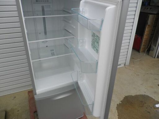 パナソニック NR-B178W ２ドア 冷凍冷蔵庫 １６８Ｌ ２０１５年 美品 取説付 無料配送（つくば市から２０キロまで）