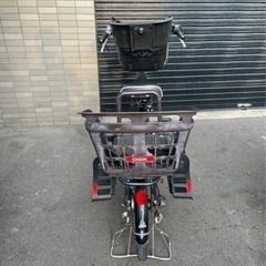 2049　20インチ 子供乗せ自転車 ３段変速 あさひサイクル petit maman　mini 自転車　子供　黒　プチママンミニ　マッドブラック