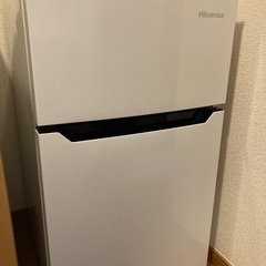 2ドア冷凍冷蔵庫93L(2020年製)