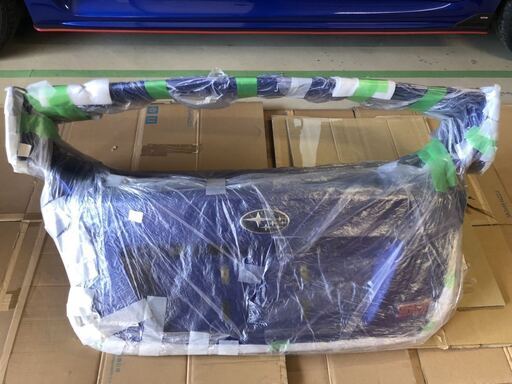 売切■新車納車前取り外し品　スバル WRX STI 純正 トランクパネル (トランクリッド) ＋大型スポイラー トーションバー付き
