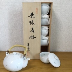 【お値下げ！】茶味清風　庫山窯　湯呑み・急須セット