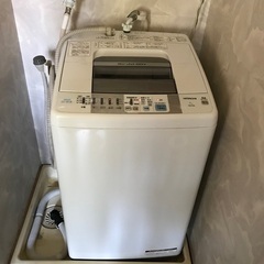 期間限定持ち帰り特価　HITACHI全自動洗濯機7kg