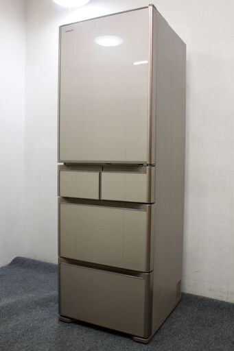 HITACHI/日立 5ドア冷凍冷蔵庫 自動製氷 真空チルド 401L R-S4000H(XN