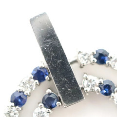 Pt900 ペンダントトップ D:0.71ct S:0.89ct 6.7g