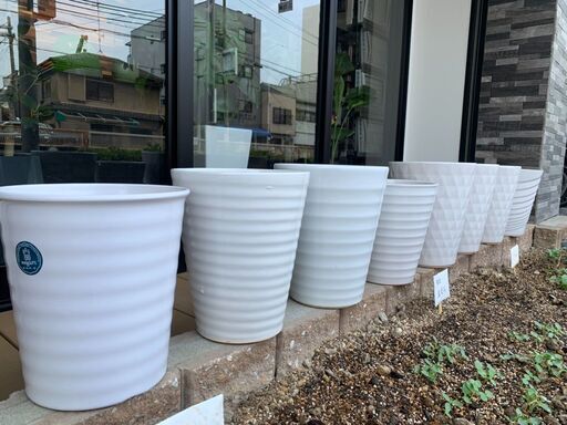 【取りに来てくださる方のみ】植木鉢　美品　使用期間１か月弱　バラ売りも可能