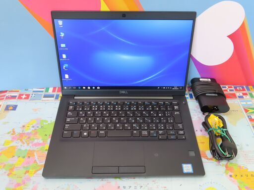 E19 美品 デル Latitude 7390 第8世代 SIM SSD Full HD office2019