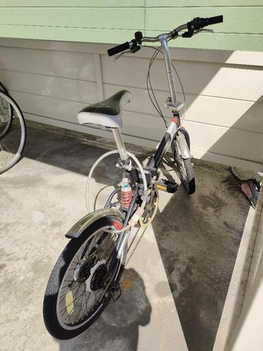 サスペンション付き 折り畳み自転車 CHEVROLET シボレー