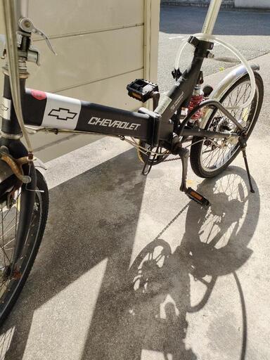 楽天市場】折りたたみ 自転車 シボレーの通販 サスペンション付き 